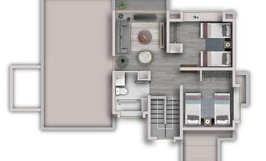Casa en Arriendo en Condominio Bosques de Nogales, Machali