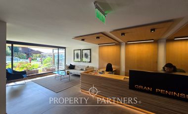 Departamento de lujo con vista al lago y al volcán Osorno con patio y doble estacionamiento