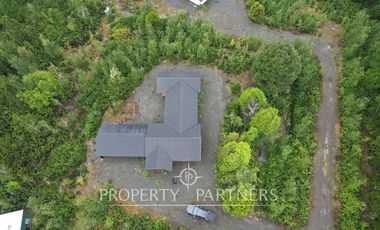 Casa en parcela entre bosques y ríos, sector Colonia Tres Puentes