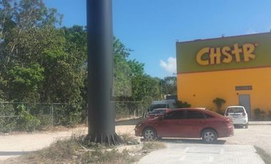 TERRENO COMERCIAL EN VENTA EN CANCUN SOBRE AV HUAYACAN
