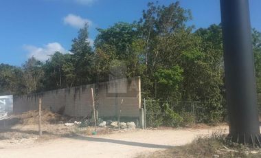 TERRENO COMERCIAL EN VENTA EN CANCUN SOBRE AV HUAYACAN