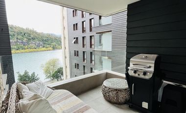 Se arrienda Hermoso Departamento Amoblado con Vista al Lago y al Volcan
