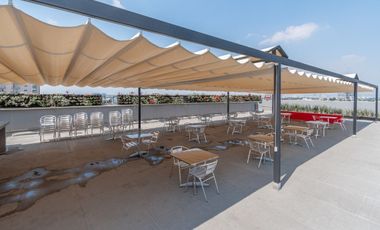 Oficinas en renta Azafrán, col. Granjas México (N)