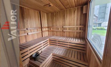 Departamento de 4 ambientes en duplex con terraza propia y cochera