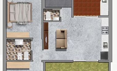 Departamento en  desarrollo