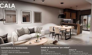Duplex en venta Solares de manantiales dos dormitorios