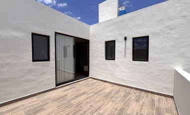 Casa en venta en Verna Conkal en Mérida de 2 plantas 3 recámaras equipada