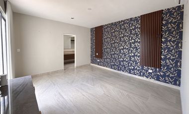 Casa en venta en Verna Conkal en Mérida de 2 plantas 3 recámaras equipada