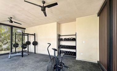 Casa en venta en Verna Conkal en Mérida de 2 plantas 3 recámaras equipada