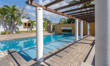 CASA CON DOBLE TERRENO EN CONJUNTO PALMAS DE MALLORCA, SOLEARES , MANZANILLO