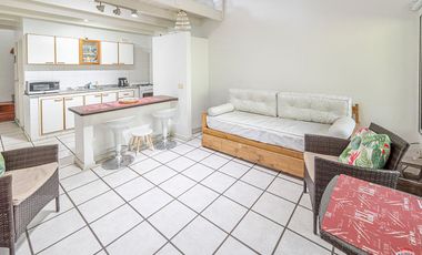 2 AMBIENTES EN DUPLEX CONDOMINIO EN PILAR AMOBLADO