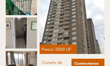 VENTA DEPARTAMENTO 2HAB 1BA SANTIAGO