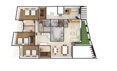 Departamento en venta en Lomas de Tecamachalco
