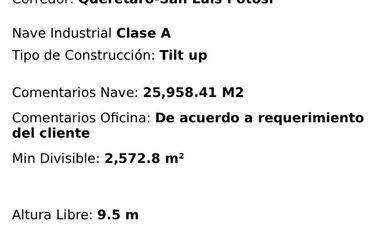 QRO NTE. 279,409 ft2 Queretaro Park VI FUDIR 17 LR 290124