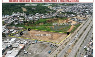 AV FRANCISCO ORELLANA se vende terreno comercial 12000 m2