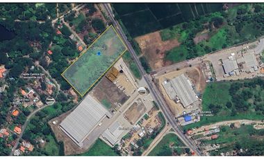 VIA GUAYAQUIL-DAULE KM 22, SE VENDE TERRENO INDUSTRIAL DE 20350 M2
