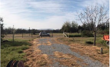 Venta parcela de 5.000 m2 con cabaña en Polpaico