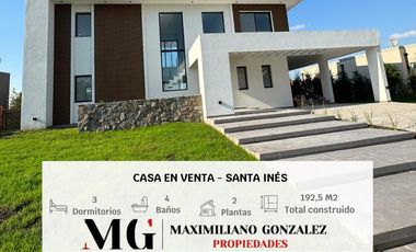 Casa en venta, 4 ambientes -  Santa Inés
