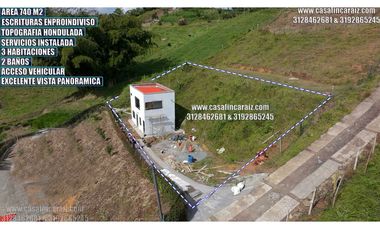 FINQUITA CAMPESTRE CON ESCRITURAS EN PROINDIVISO EN MARINILLA