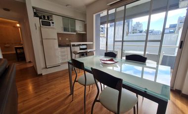 Expensas incluidas! 2 ambientes amoblados en palermo con balcón y lavarropas en alquiler
