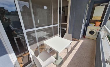 Expensas incluidas! 2 ambientes amoblados en palermo con balcón y lavarropas en alquiler