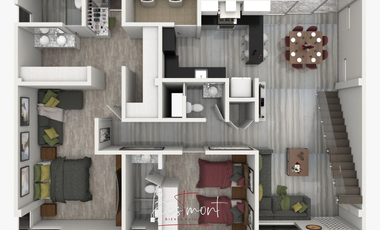 Renta Penthouse Torre Véneto 2, Lomas de Angelópolis