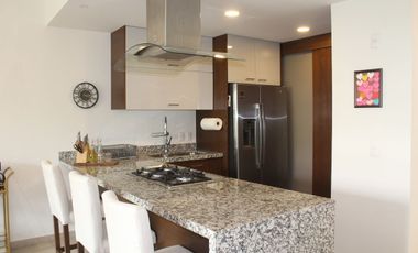 Departamento amueblado en renta en Flamingos Nuevo Vallarta