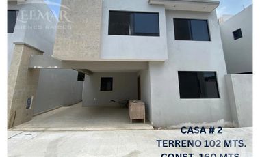 Casas Nuevas en Venta, col. Ampliación Unidad Nacional