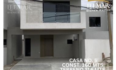 Casas Nuevas en Venta, col. Ampliación Unidad Nacional