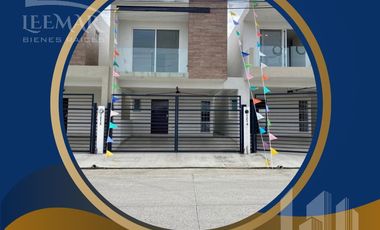 CASAS NUEVAS EN FRACC. FLORESTA DE 3 RECAMARAS
