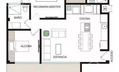Departamento en  VENTA en Lomas del Campestre
