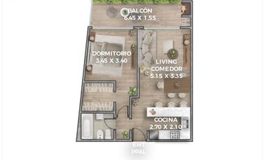 PUNTA CHICA DEPARTAMENTO 2 AMBIENTE FULL AMENITIES