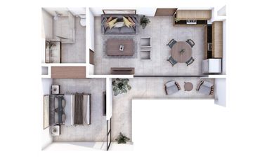 DEPARTAMENTO 1 RECAMARA/ PREVENTA/ 5 CALLES DEL MAR/ PROMOCION/ROI