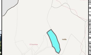 VENTA DE CASA RUSTICA  CON TERRENO DE 14.200 M2