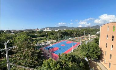 SE ARRIENDA APARTAMENTO EN CONJUNTO CERRADO, SANTA MARTA