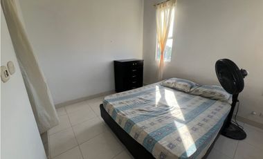SE ARRIENDA APARTAMENTO EN CONJUNTO CERRADO, SANTA MARTA
