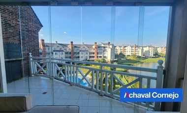 APTO CREDITO | Monoambiente con vista al agua central. Barrio Portezuelo