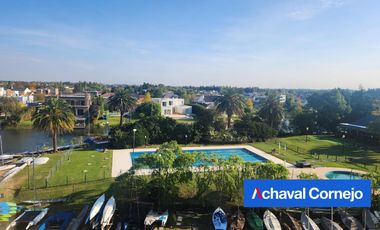 APTO CREDITO | Monoambiente con vista al agua central. Barrio Portezuelo