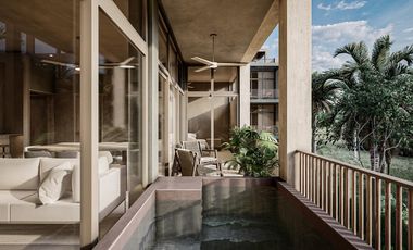 Departamento/Venta/Bacalar/2 Habitaciones/Alberca privada