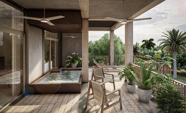 Departamento/Venta/Bacalar/2 Habitaciones/Alberca privada