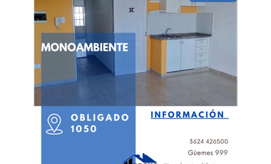 MONOAMBIENTE OBLIGADO 1050