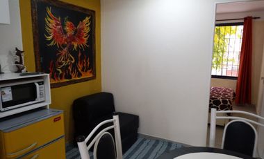 DEPARTAMENTO AMOBLADO con COCHERA 2 AUTOS