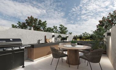 Hermosa casa de 3 habitaciones al norte de Mérida