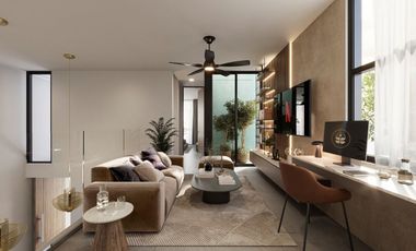 Hermosa casa de 3 habitaciones al norte de Mérida