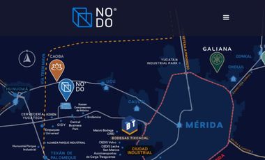 Venta Lote Industrial Comercial Logístico en Mérida