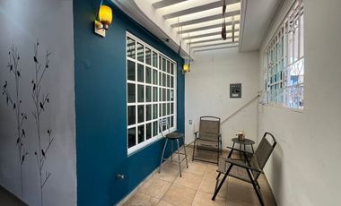 RENTA Casa amueblada con RECAMARA EN PLANTA BAJA en El Coyol, Veracruz.