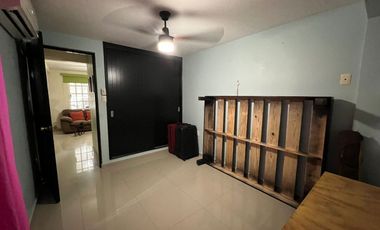 RENTA Casa amueblada con RECAMARA EN PLANTA BAJA en El Coyol, Veracruz.
