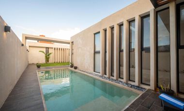 Casa en venta en la playa a 100 en San Benito, Yucatán