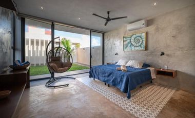 Casa en venta en la playa a 100 en San Benito, Yucatán
