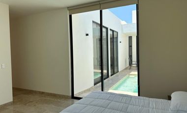 CASA EN RENTA MERIDA 1 PLANTA AMUEBLADA PRIVADA TAMORA CONKAL